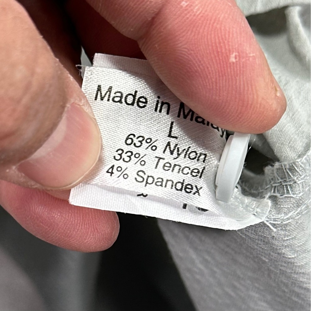 Outdoor Research Shirt Mens Large Gray Wanderer LS Stretch Outdoors Hiking - Picture 12 of 12